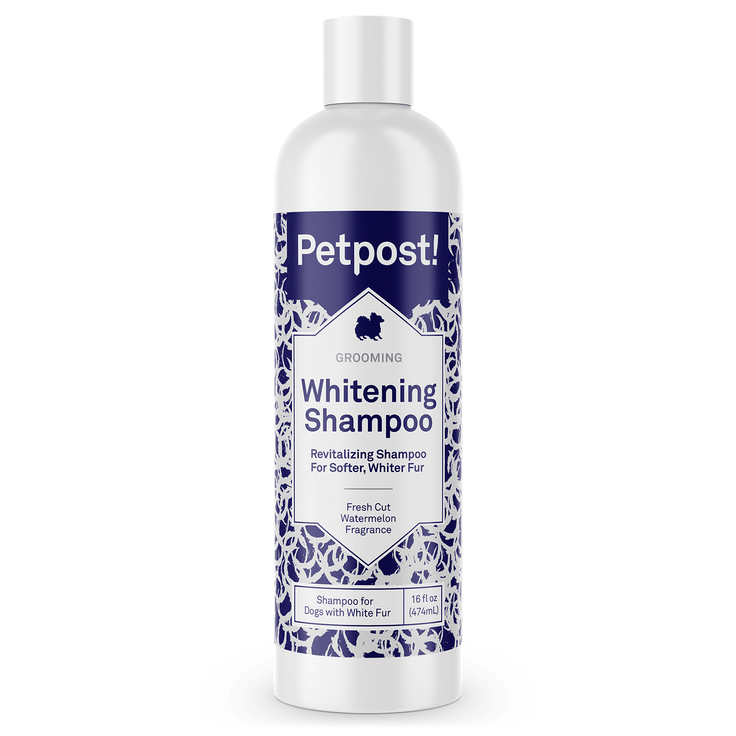 Whitening Shampoo by Petpost for grooming dogs