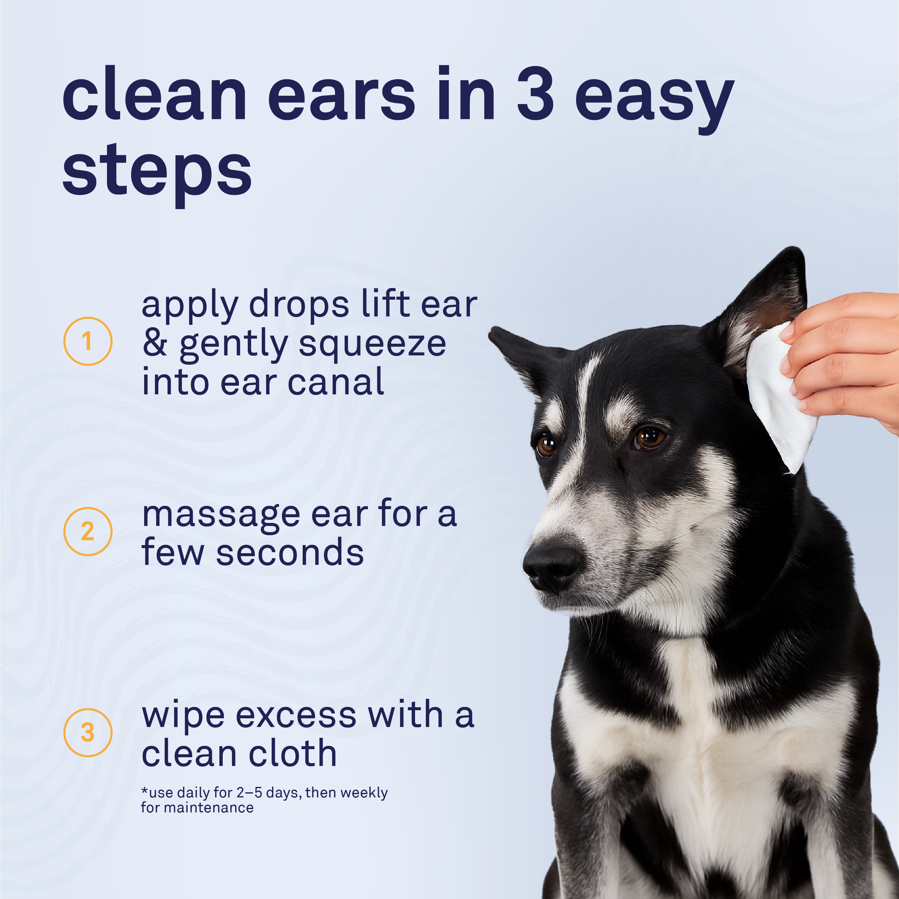 Petpost Dog Ear Cleaner Solution - Natural Coconut Oil & Aloe Drops for Dogs - Gentle Cleanser for Wax, Odor & Itchy Ears - Alcohol-Free, Vet-Approved - 8 oz