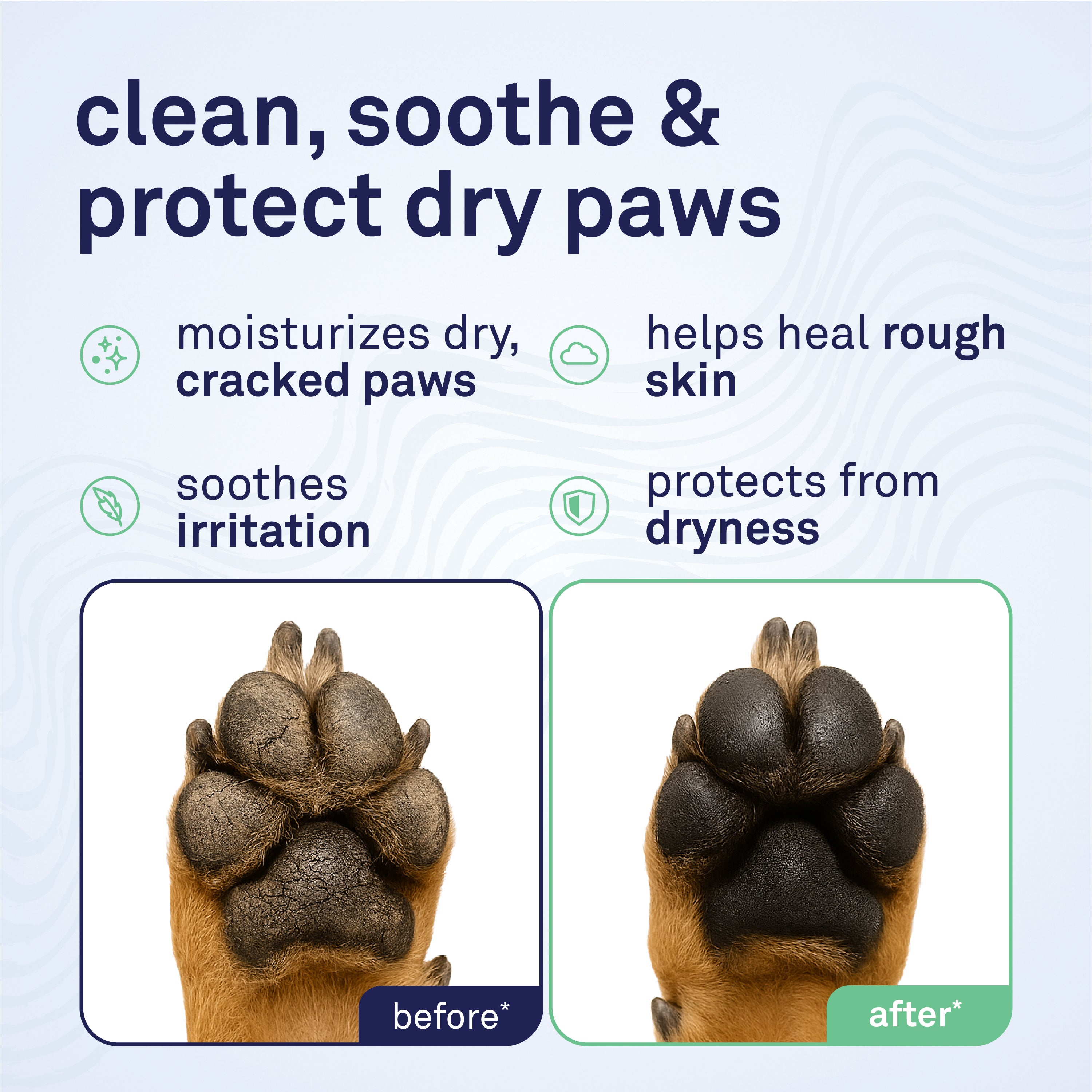 Petpost Paw Balm for Dogs - Organic Coconut Oil, Jojoba & Shea Butter - Soothes Dry, Cracked, Itchy Paws - Natural Moisturizing Cream for Rough Pads