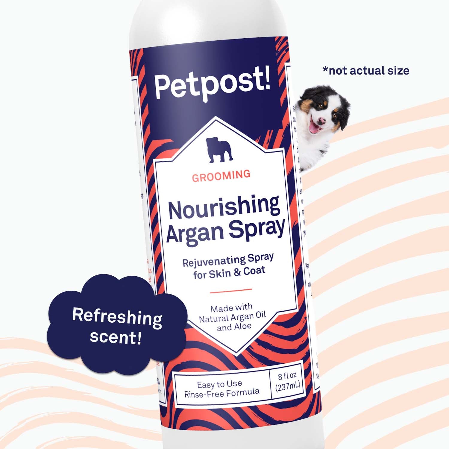 Argan Spray by Petpost for grooming dogs