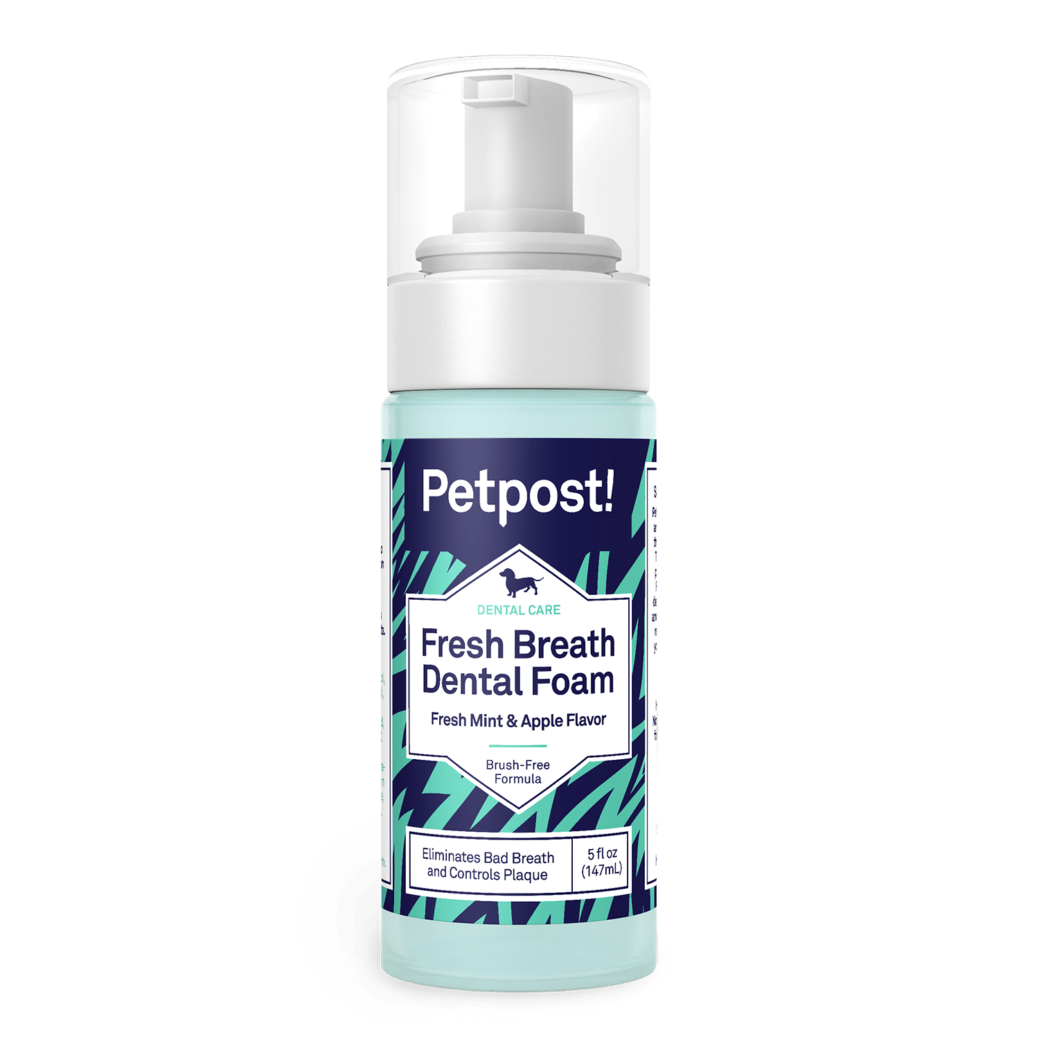 Breath Freshening Foam by Petpost for grooming dogs