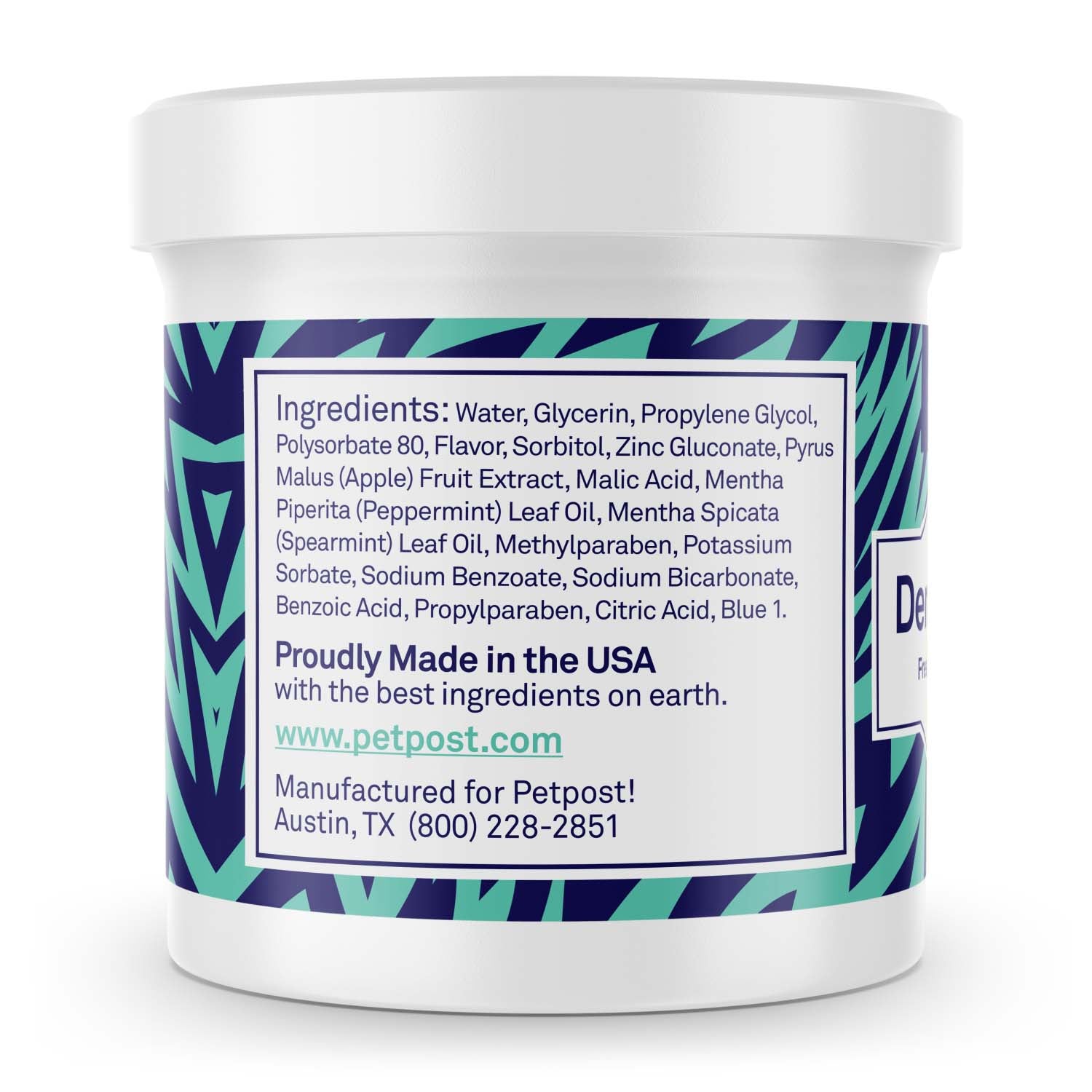 Dental Wipes by Petpost for grooming dogs