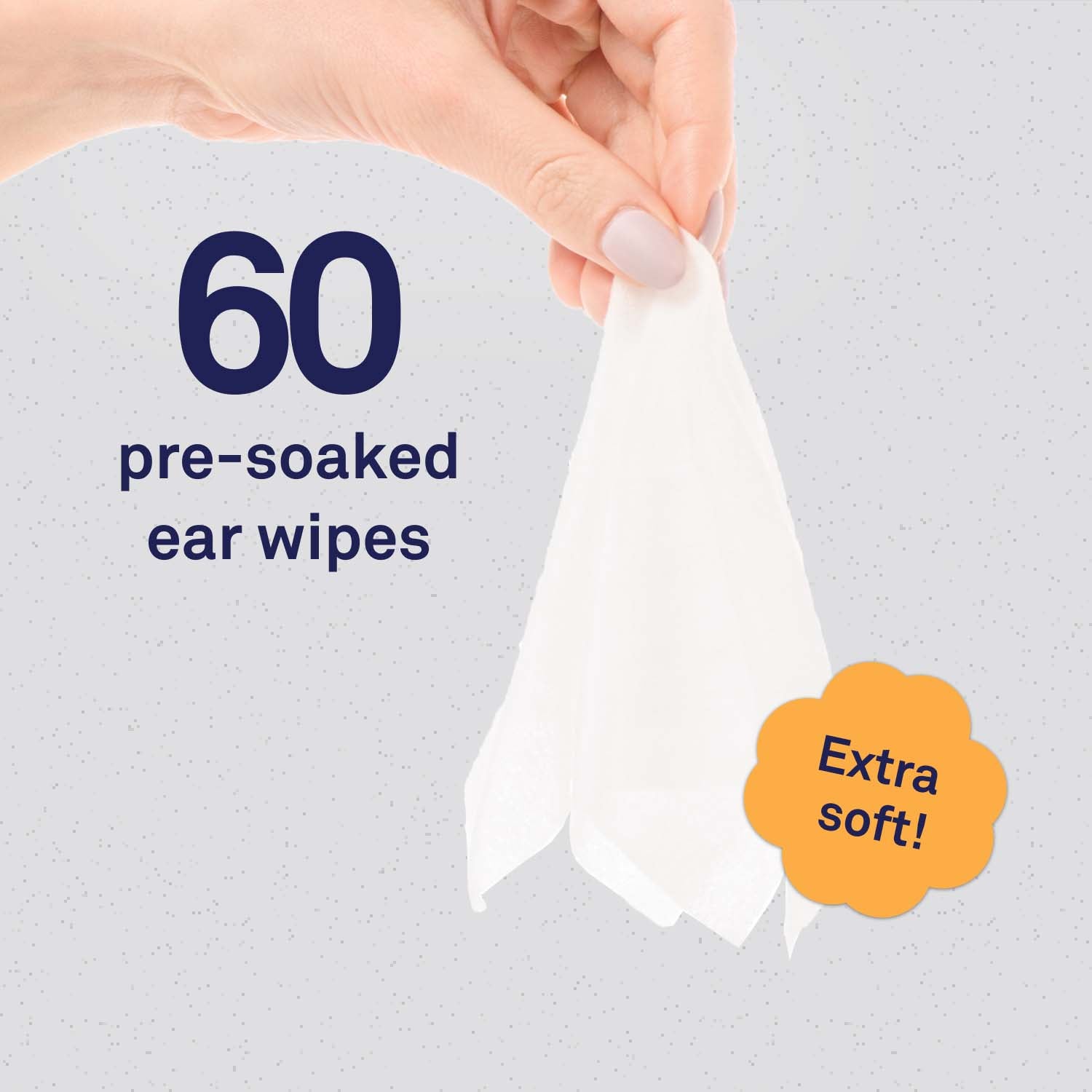 Dog Ear Wipes - Large by Petpost for grooming dogs