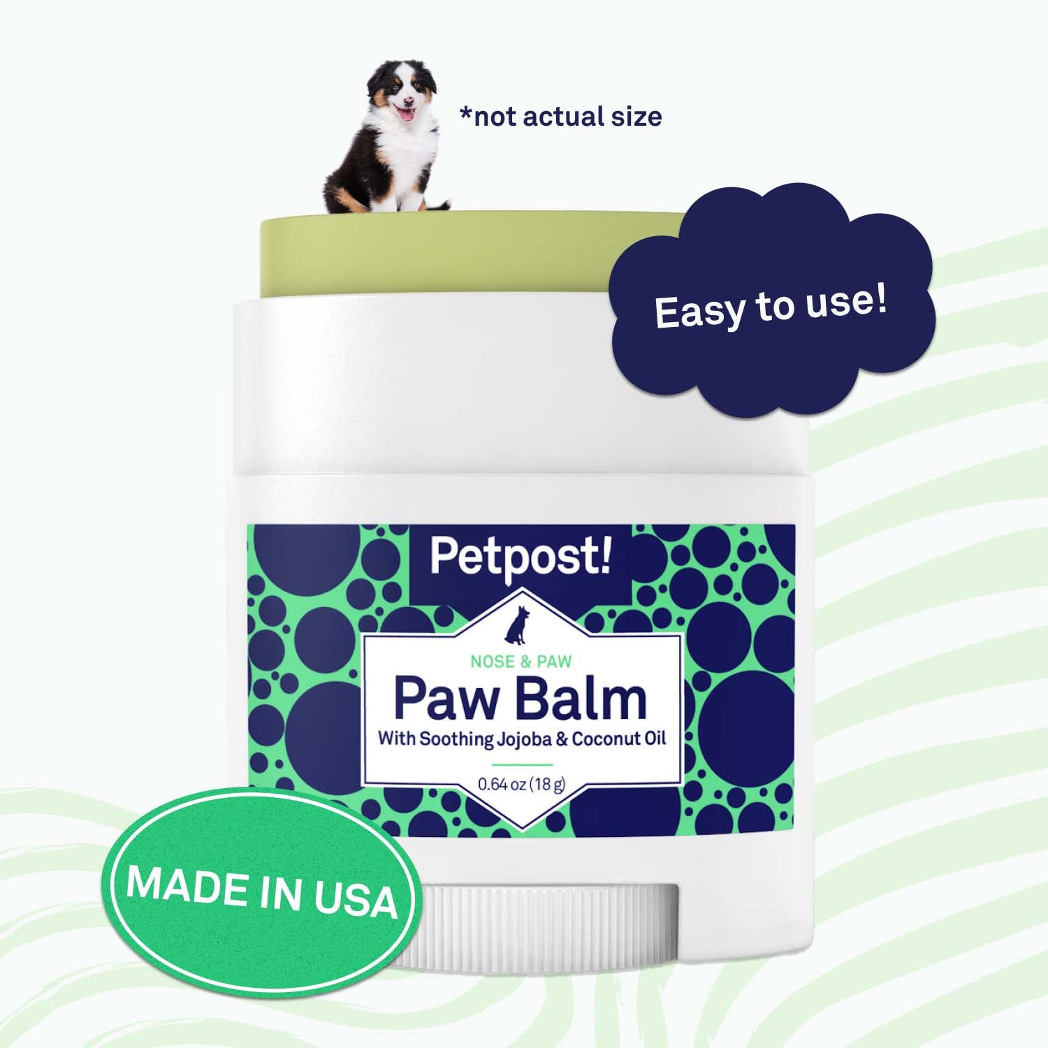 Paw Balm by Petpost for grooming dogs