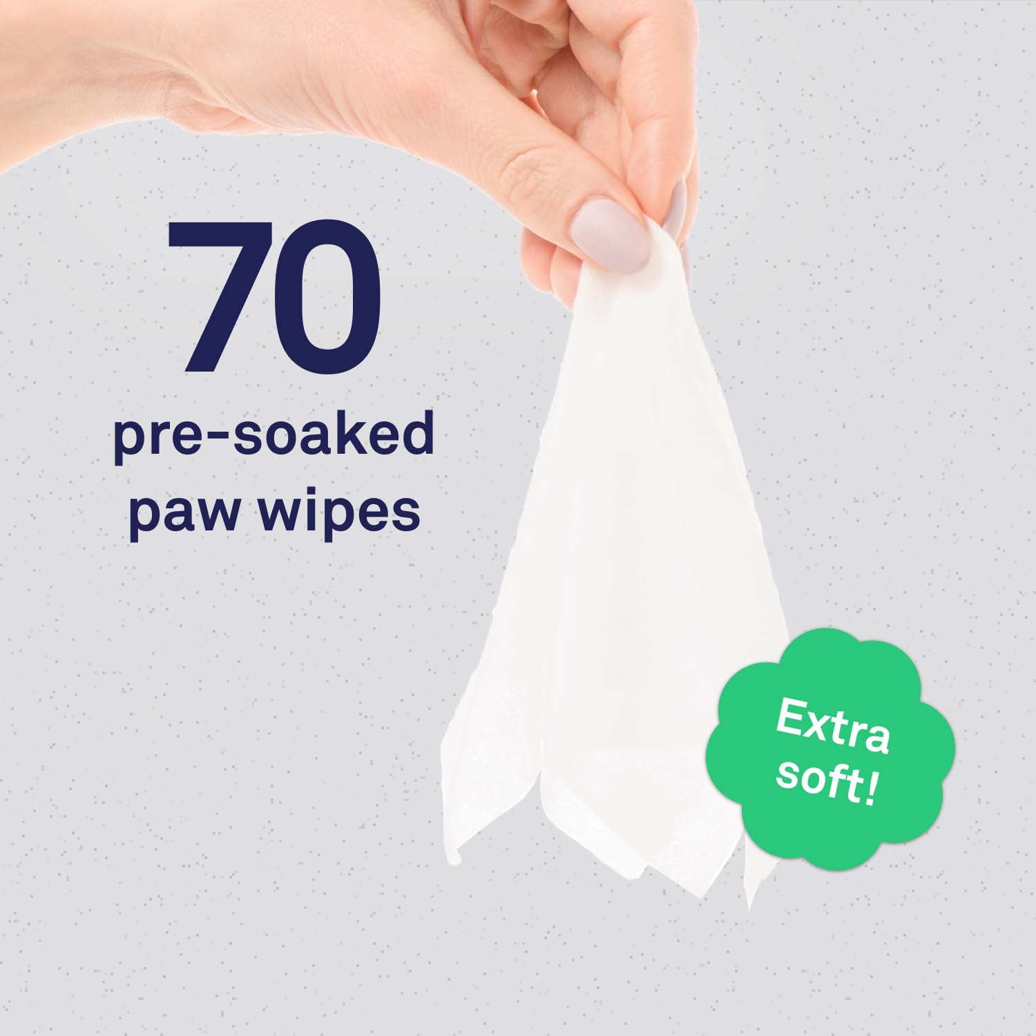 Paw Wipes by Petpost for grooming dogs