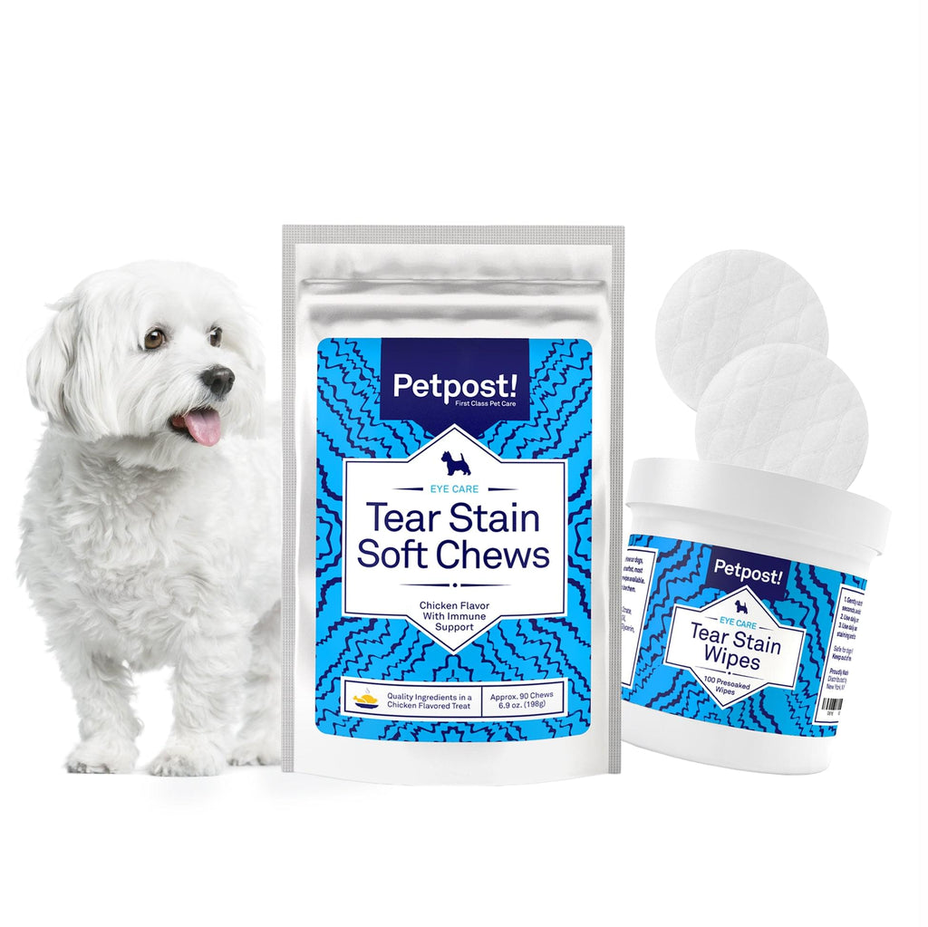 Petpost tear hot sale stain chews